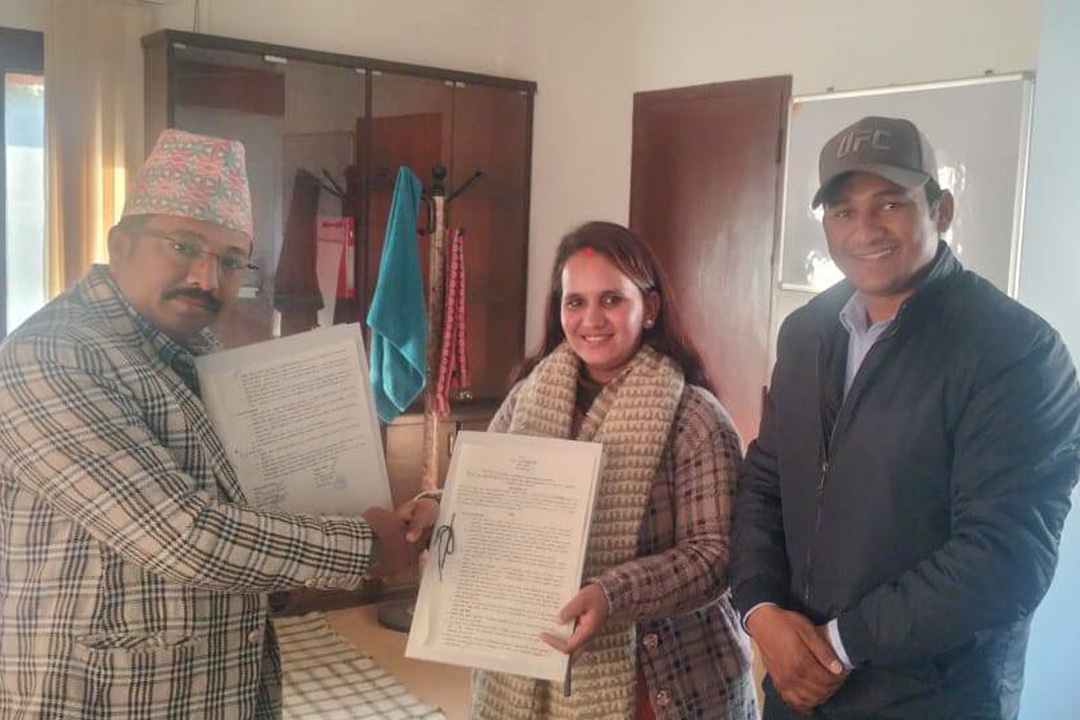 बैतडीको दोगडाकेदार गाउँपालिकाले गर्यो भूमी आयोगसंग सम्झौता 